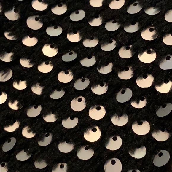 BLANKNYC Denim $148 Silver Studded Sequin Bomber - Picture 12 of 12